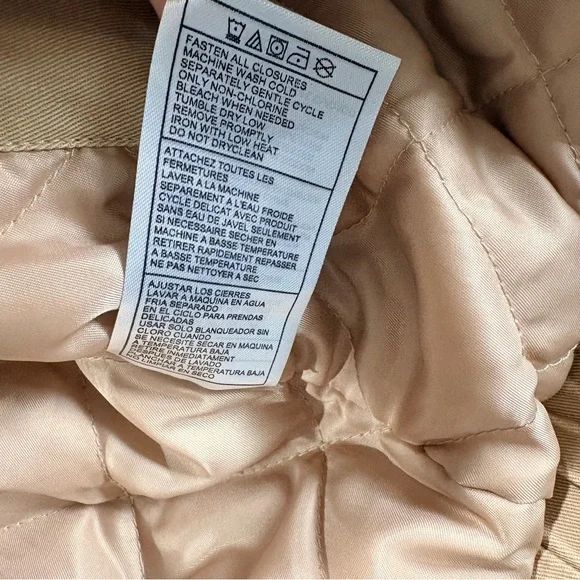 Cropped Utility Jacket Spring Casual XL Cottagecore - Picture 8 of 8